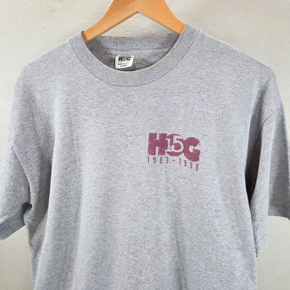 Vintage 1998 Harley Davidson HOG 15th Anniversary Rally T Shirt USA Sz XL
